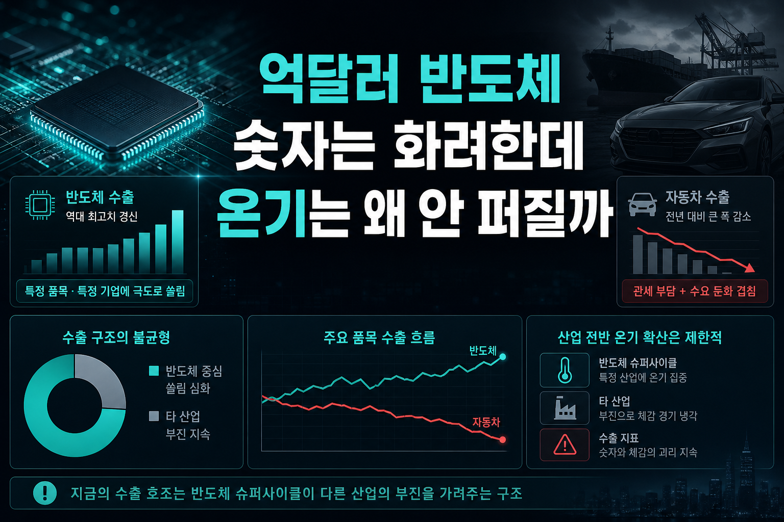 260억달러 반도체, 숫자는 화려한데 온기는 왜 안 퍼질까