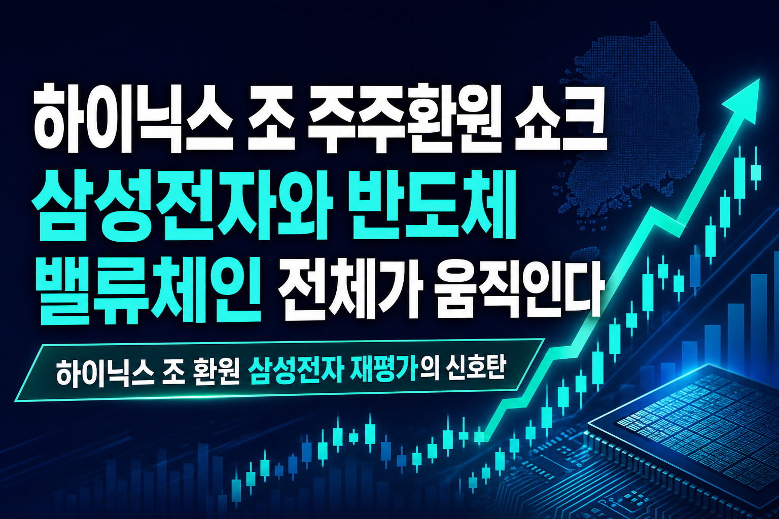 SK하이닉스發 40조 주주환원 쇼크, 삼성전자와 반도체 밸류체인 전체가 움직인다