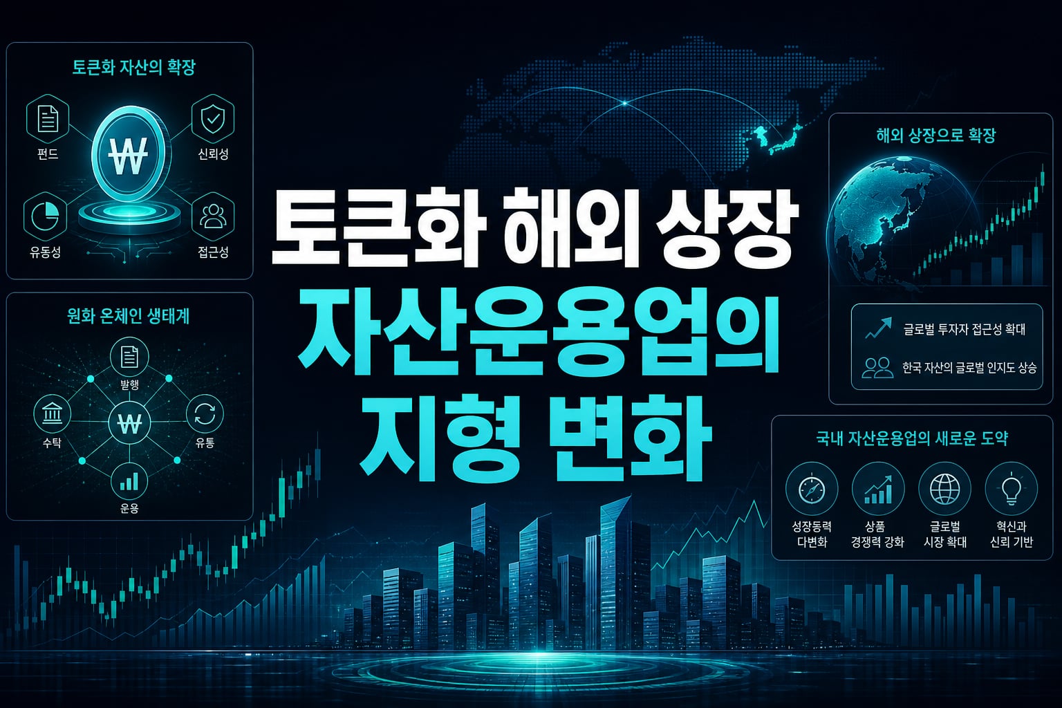 토큰화·해외 상장, 자산운용업의 지형 변화