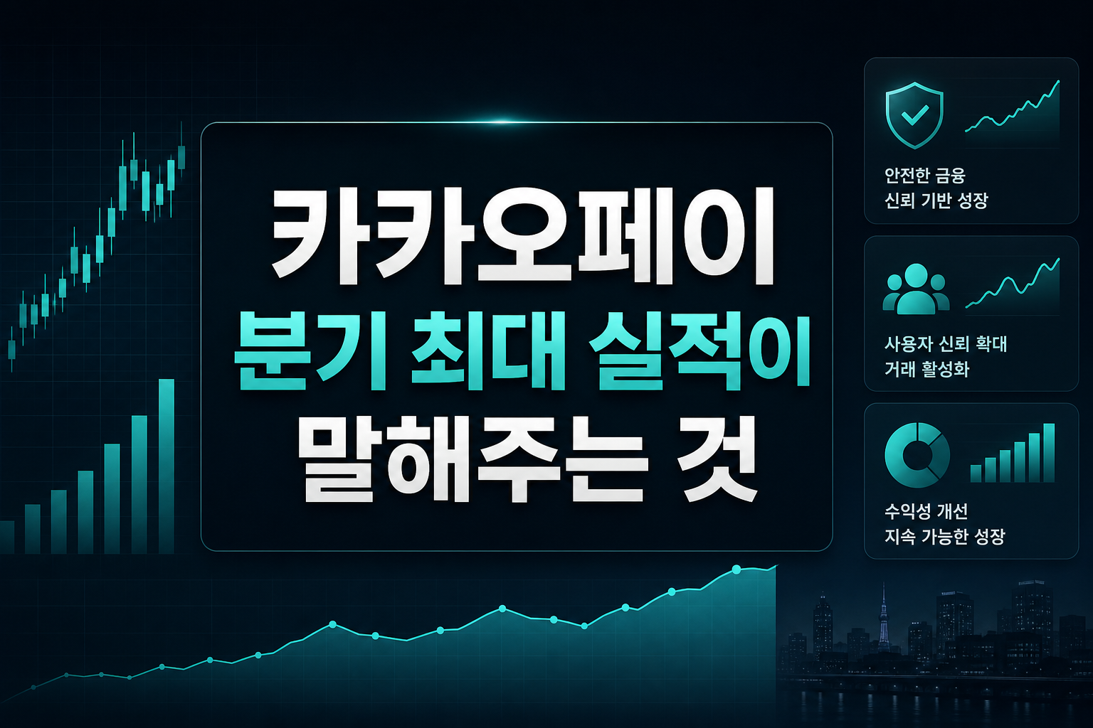 카카오페이 분기 최대 실적이 말해주는 것