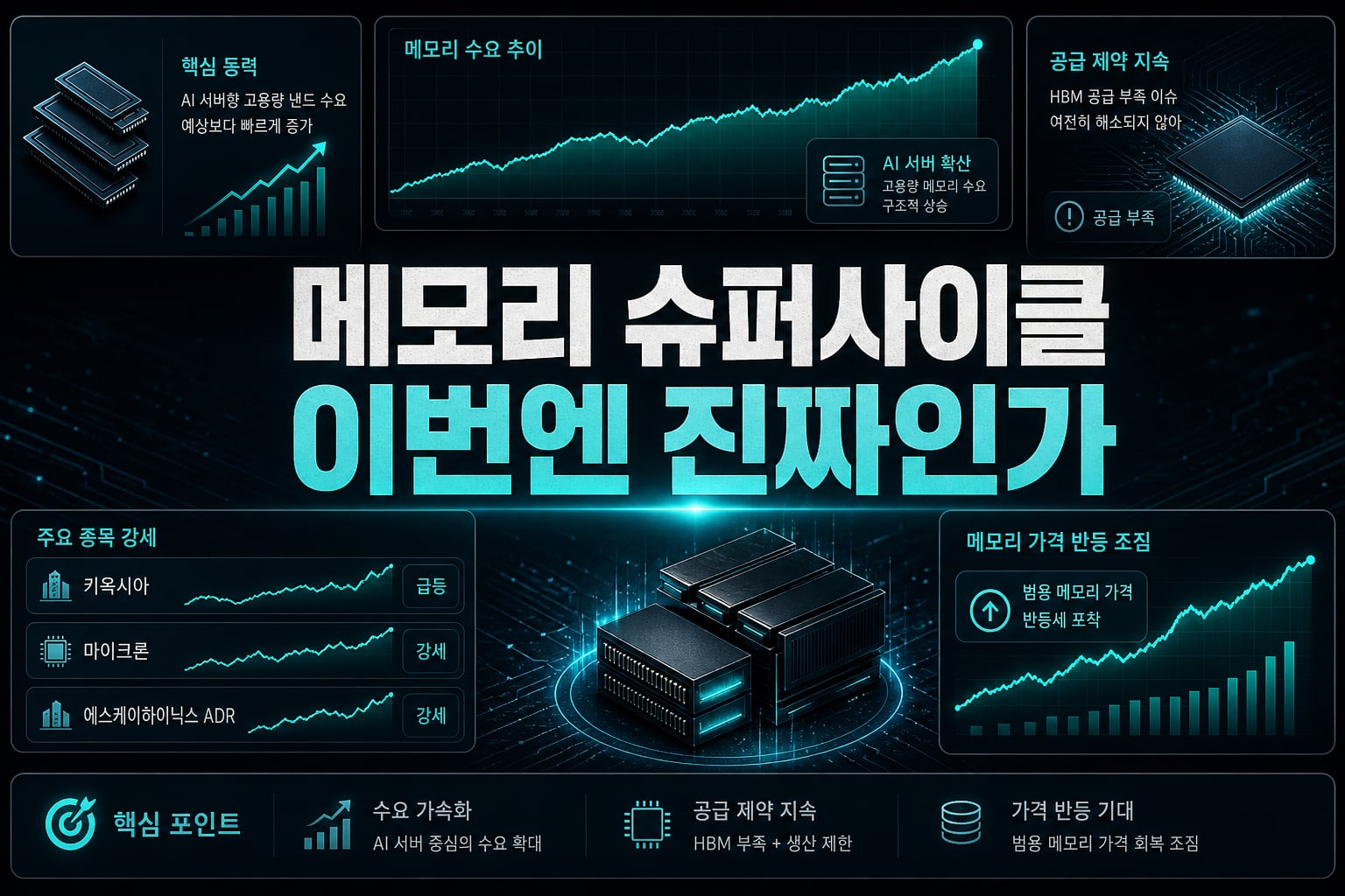 메모리 슈퍼사이클, 이번엔 진짜인가