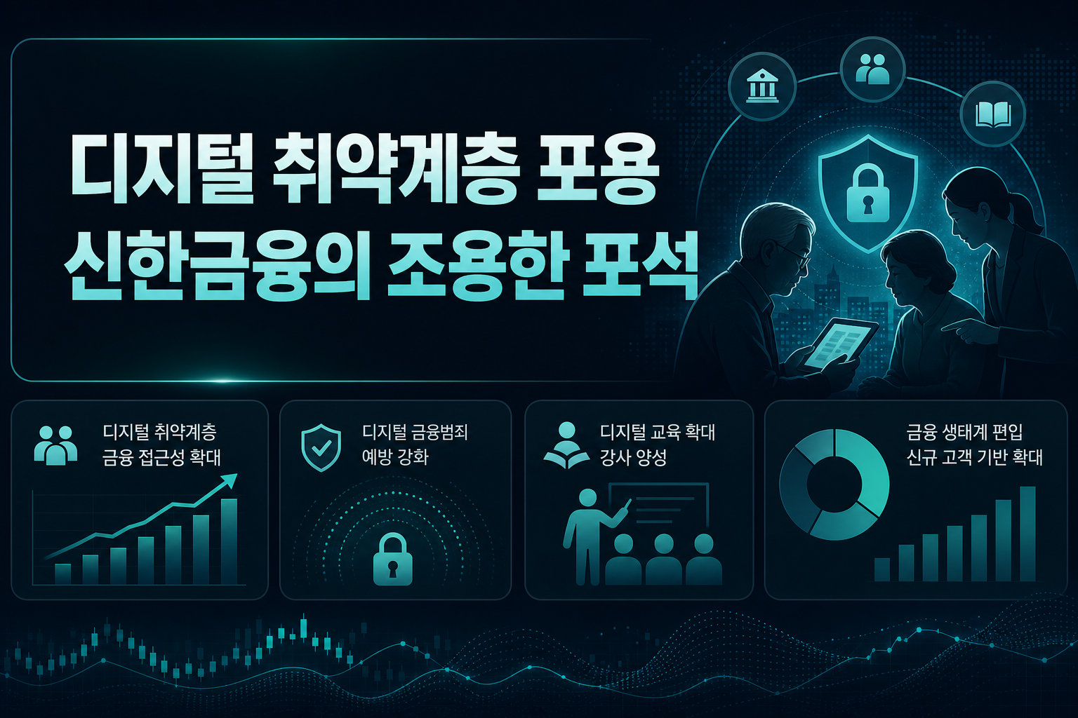 디지털 취약계층 포용, 신한금융의 조용한 포석