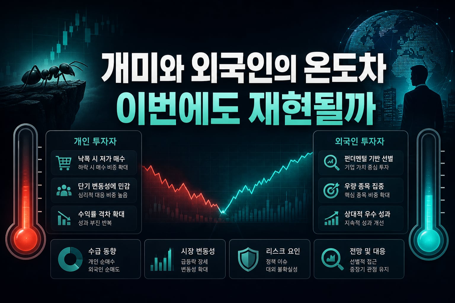 개미와 외국인의 온도차, 이번에도 재현될까
