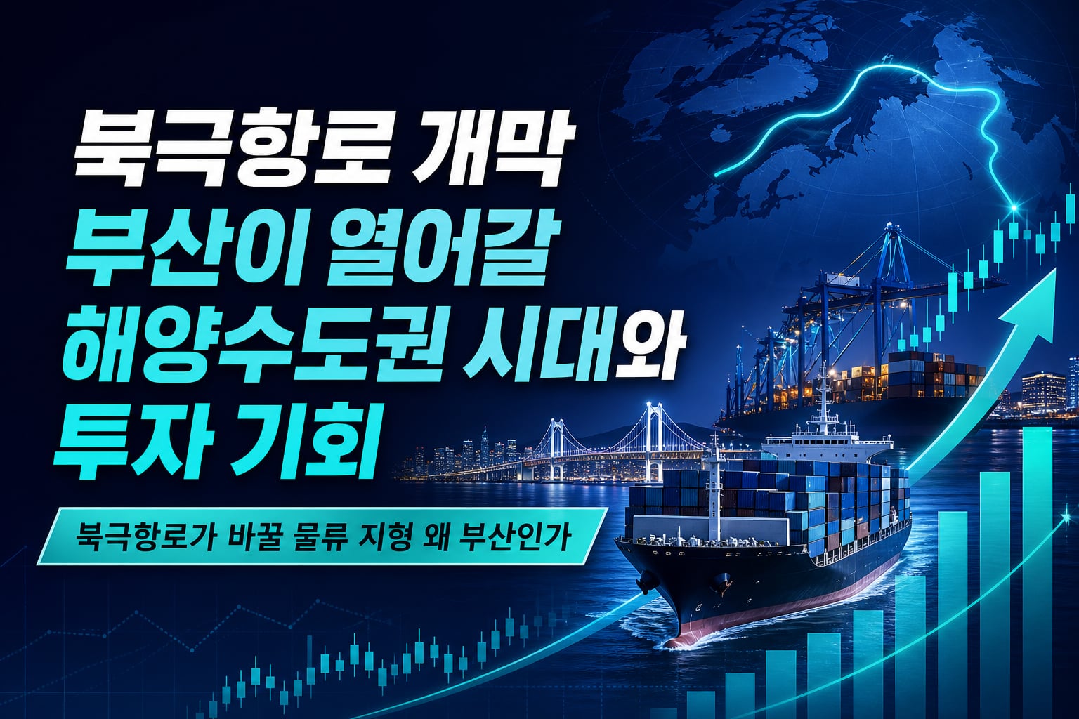 북극항로 개막, 부산이 열어갈 해양수도권 시대와 투자 기회