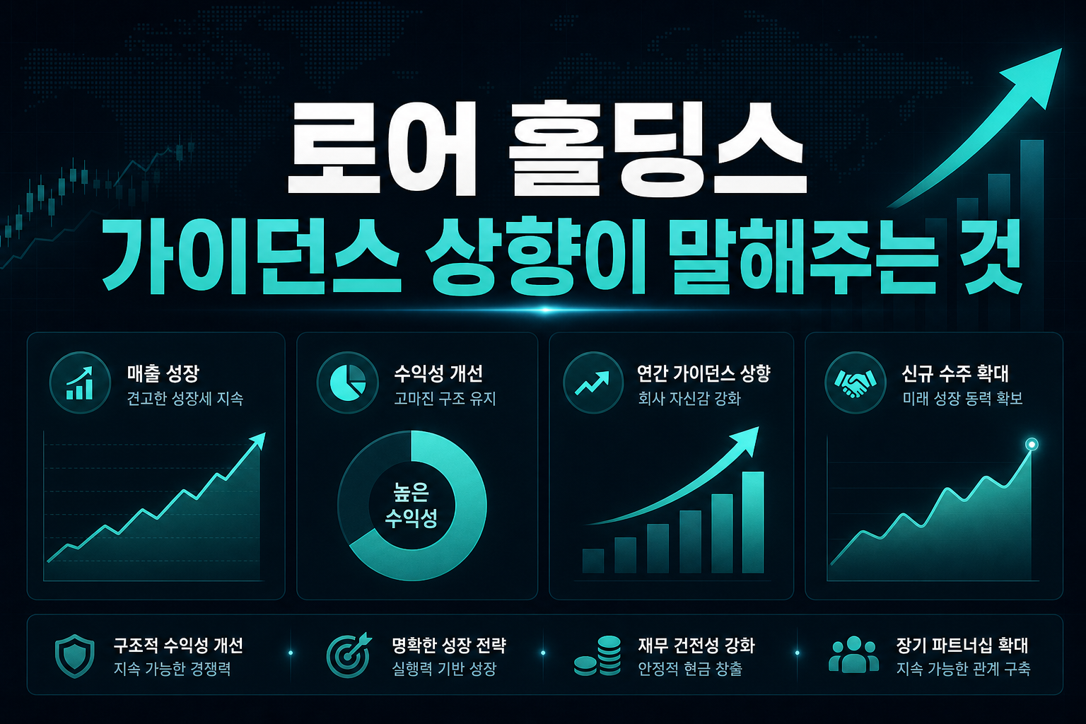 로어 홀딩스, 가이던스 상향이 말해주는 것
