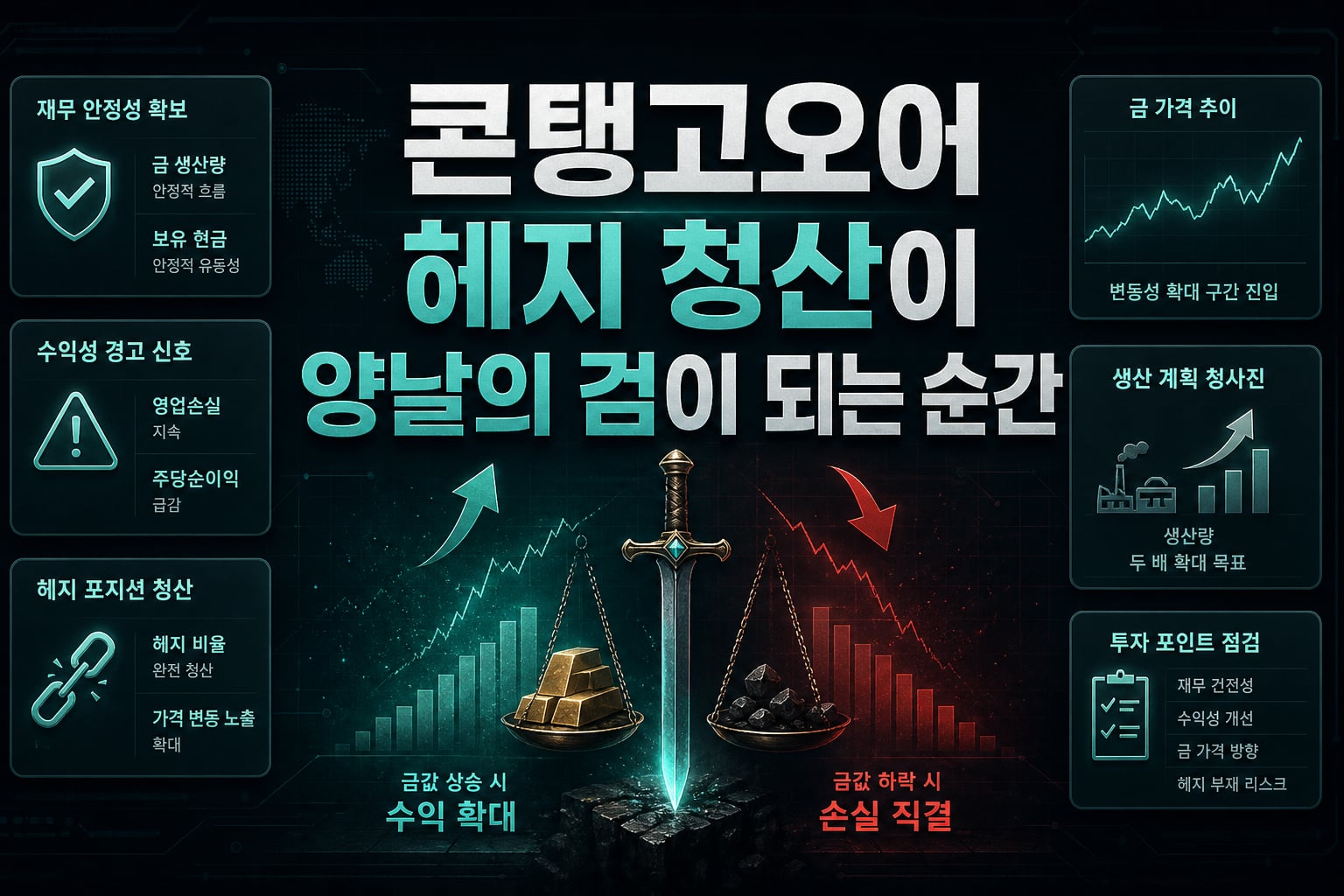 콘탱고오어, 헤지 청산이 양날의 검이 되는 순간