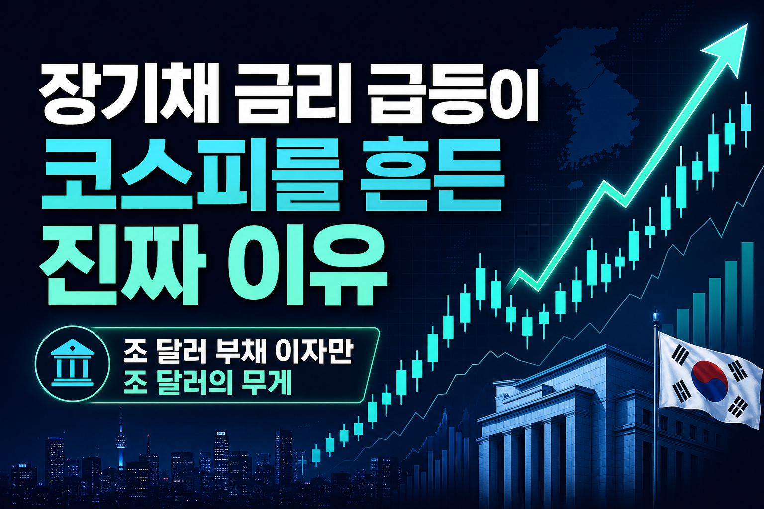 美 장기채 금리 급등이 코스피를 흔든 진짜 이유