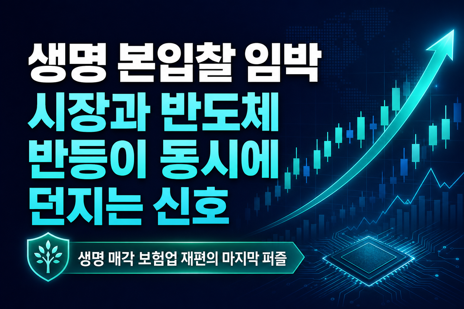 KDB생명 본입찰 임박, M&A 시장과 반도체 반등이 동시에 던지는 신호
