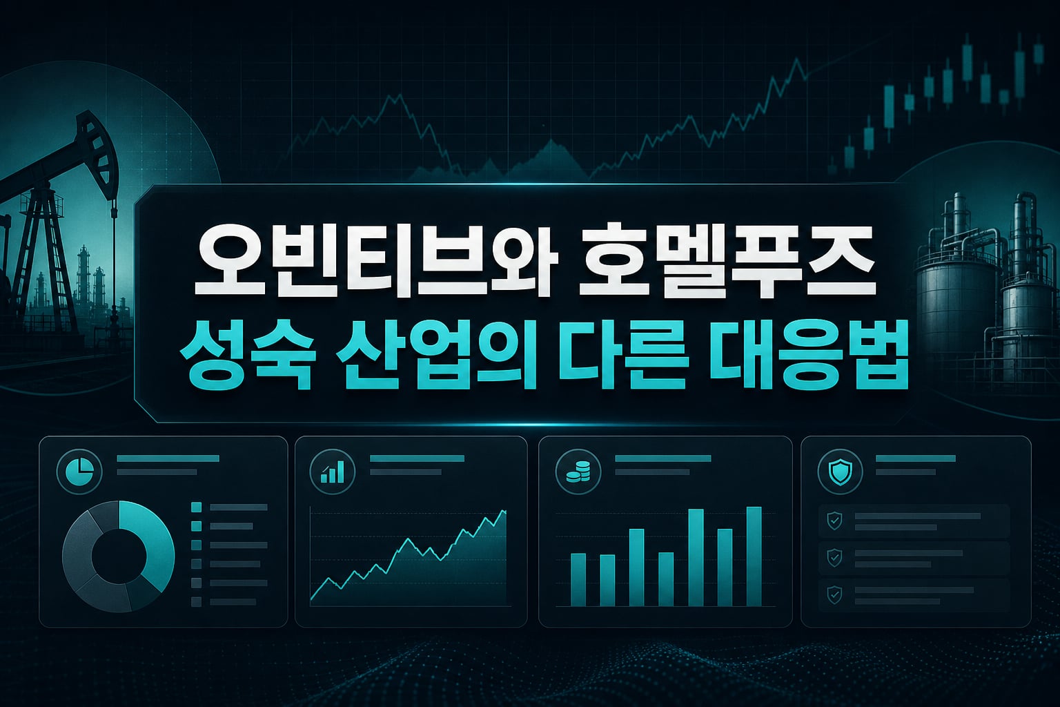 오빈티브와 호멜푸즈, 성숙 산업의 다른 대응법