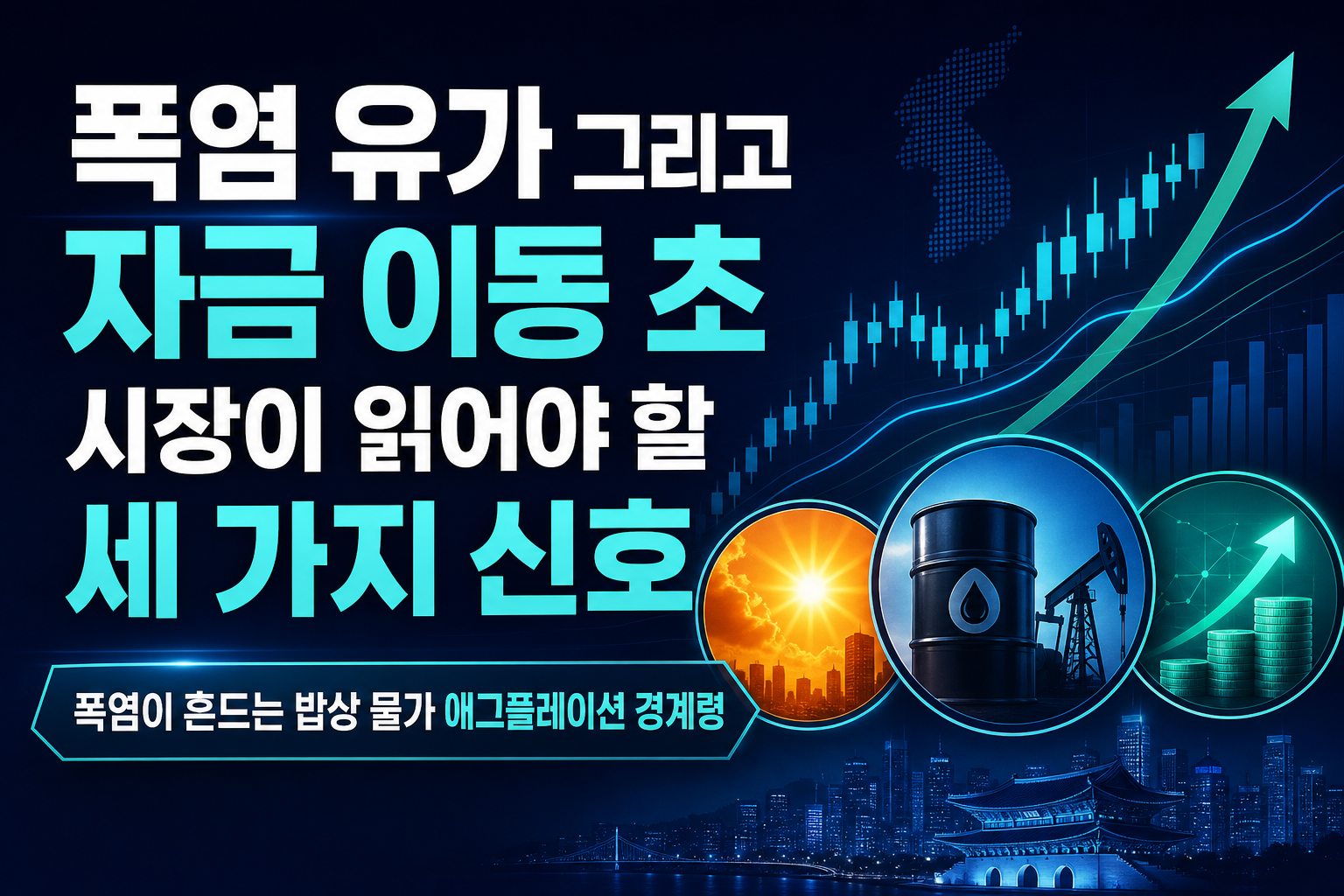폭염, 유가, 그리고 자금 이동: 8월 초 시장이 읽어야 할 세 가지 신호