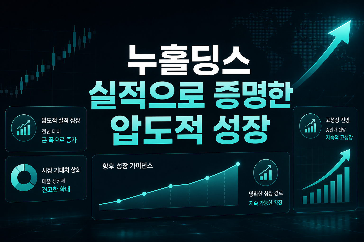 누홀딩스, 실적으로 증명한 압도적 성장