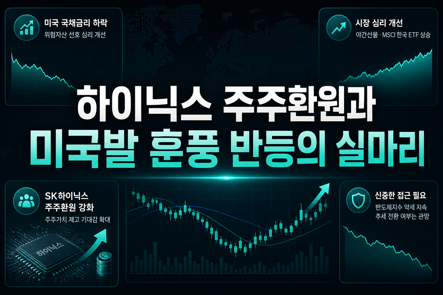 SK하이닉스 주주환원과 미국발 훈풍, 반등의 실마리
