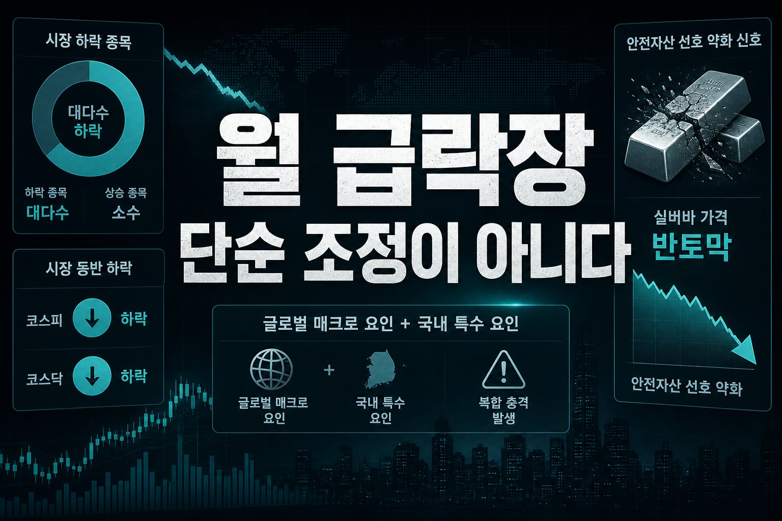 7월 급락장, 단순 조정이 아니다