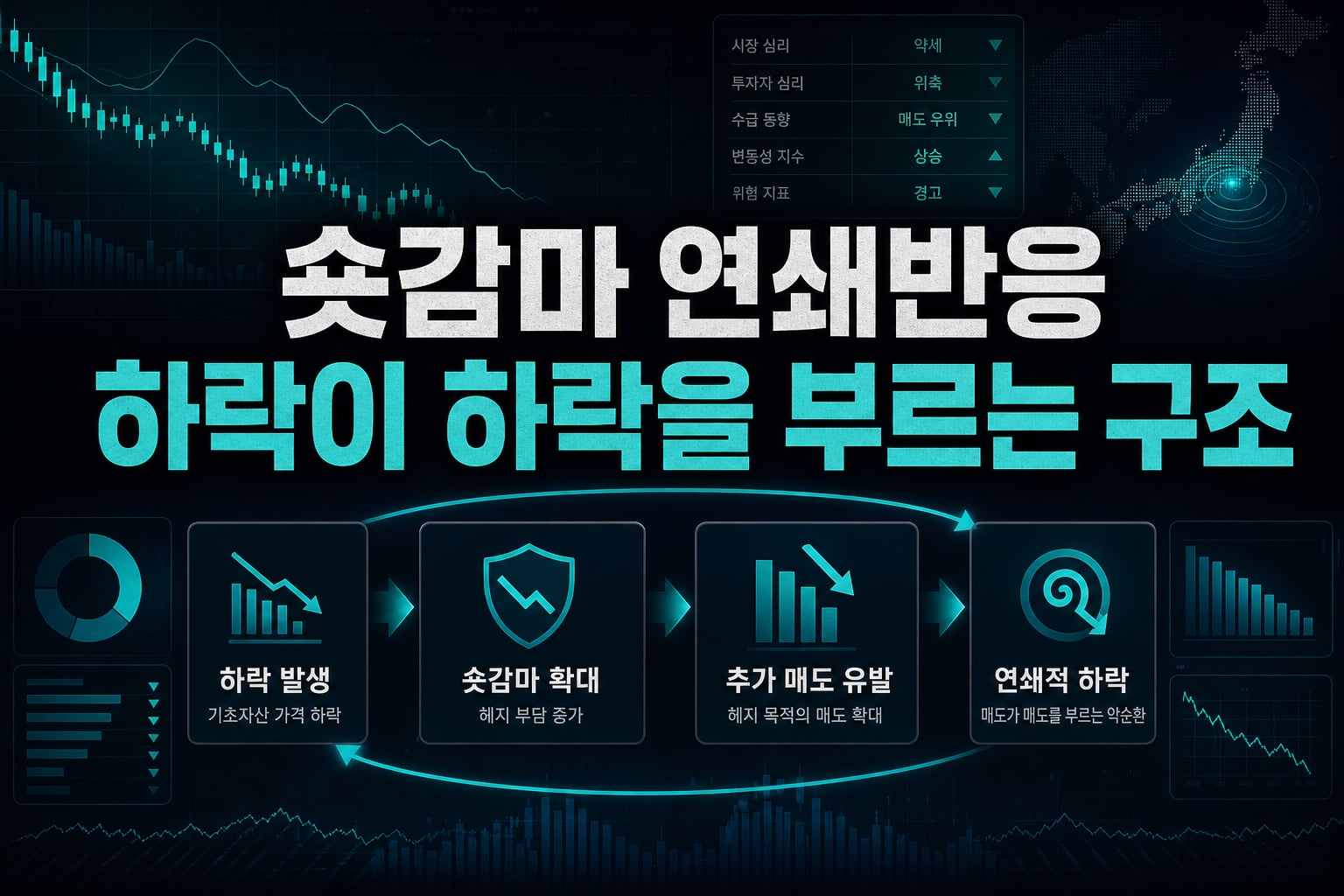 숏감마 연쇄반응, 하락이 하락을 부르는 구조