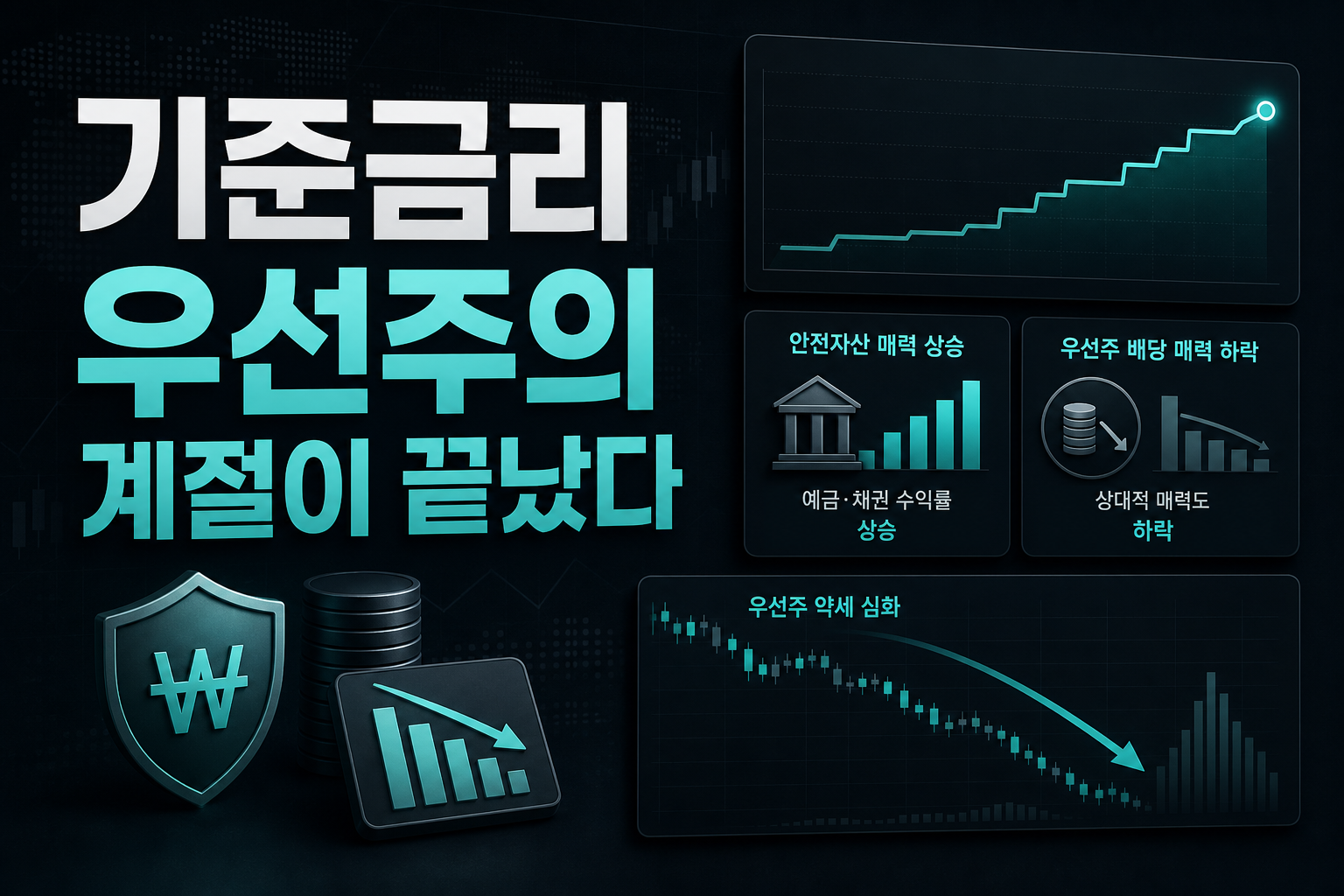 기준금리 3%, 우선주의 계절이 끝났다