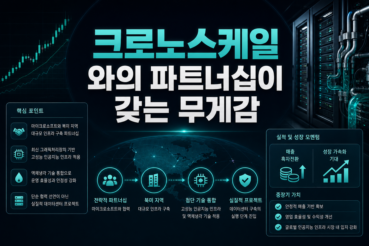 크로노스케일, MS와의 50MW 파트너십이 갖는 무게감
