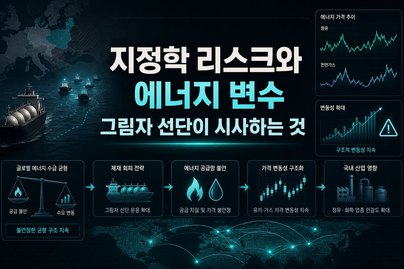 지정학 리스크와 에너지 변수, 그림자 선단이 시사하는 것