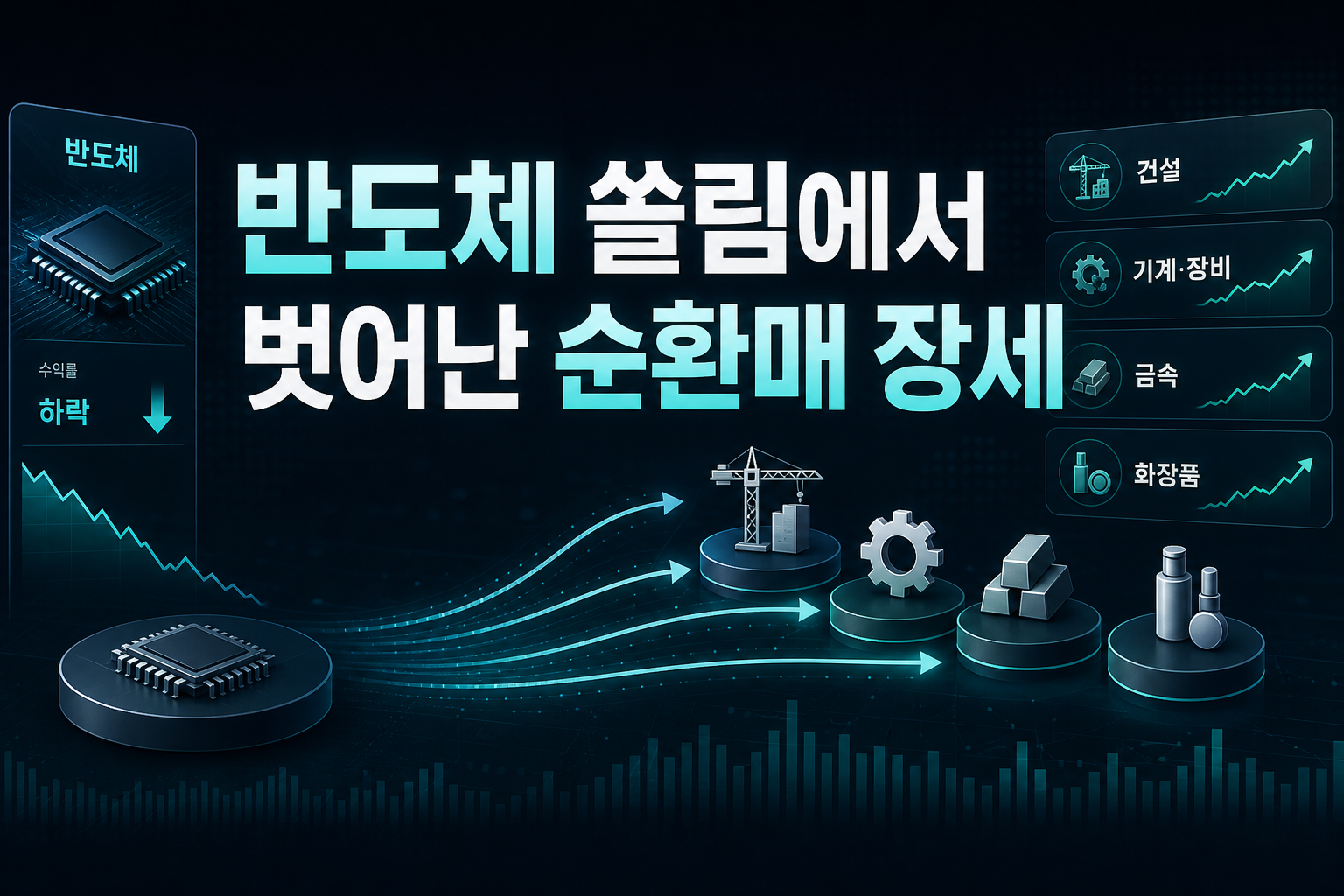 반도체 쏠림에서 벗어난 순환매 장세