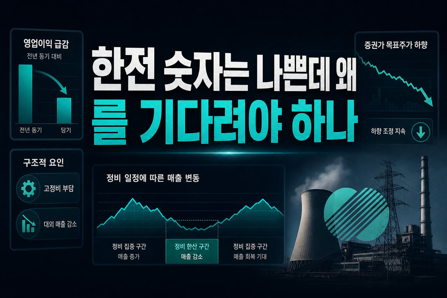 한전KPS, 숫자는 나쁜데 왜 October를 기다려야 하나