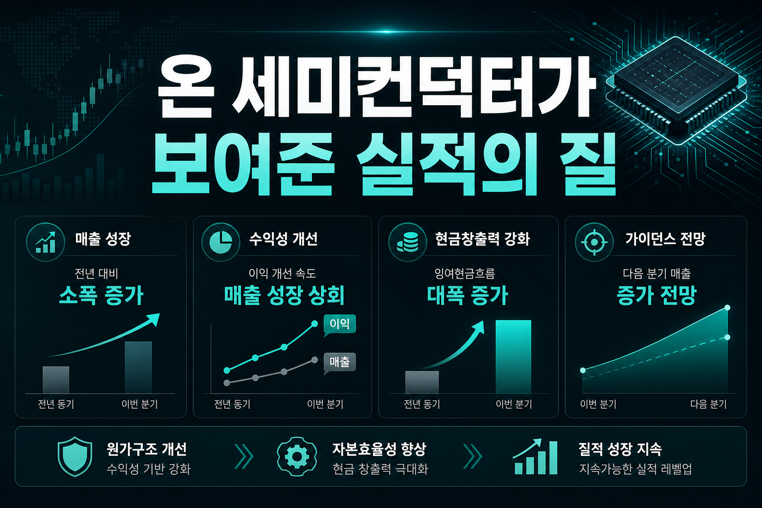 온 세미컨덕터가 보여준 실적의 질