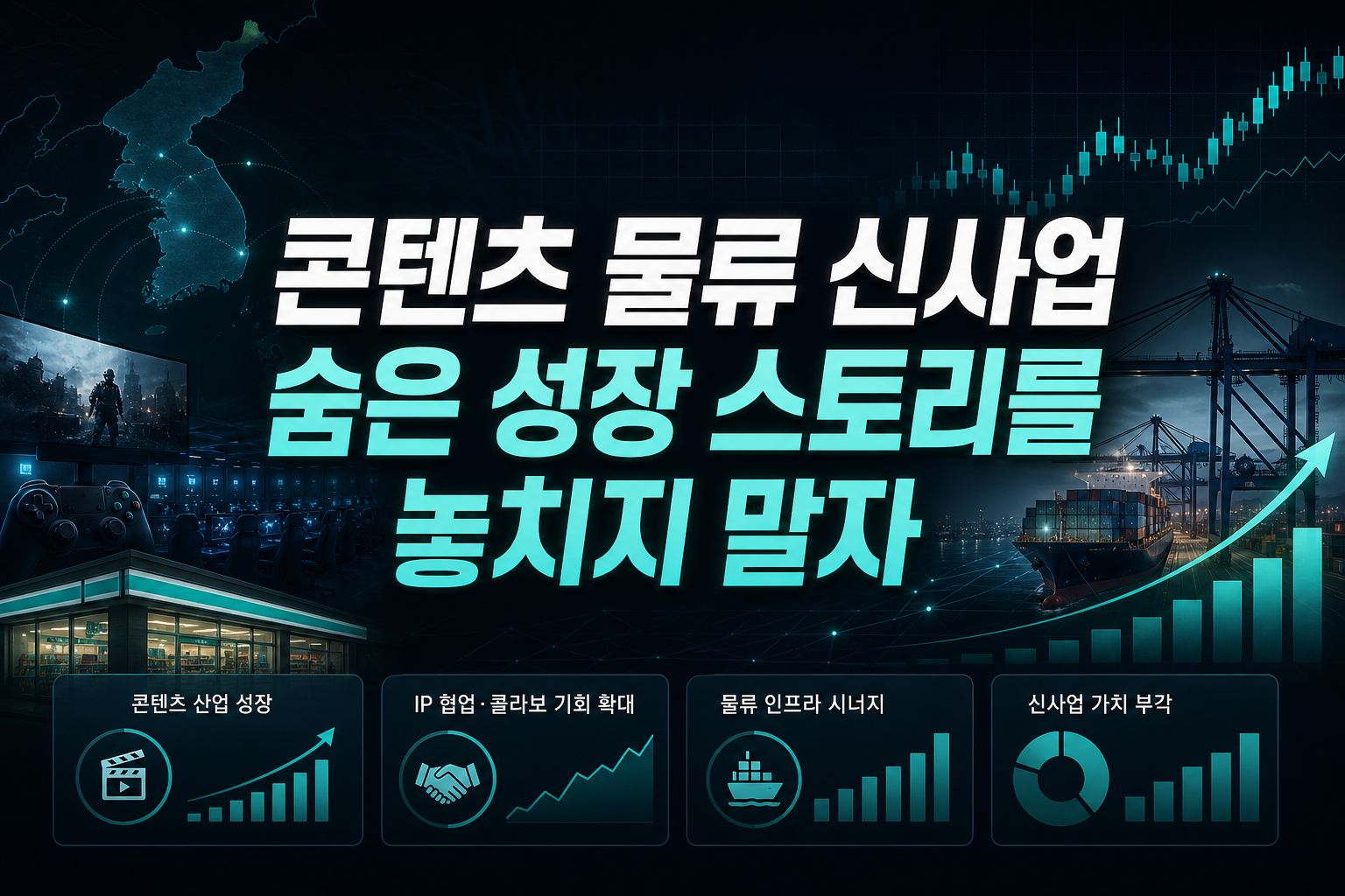 콘텐츠·물류 신사업, 숨은 성장 스토리를 놓치지 말자