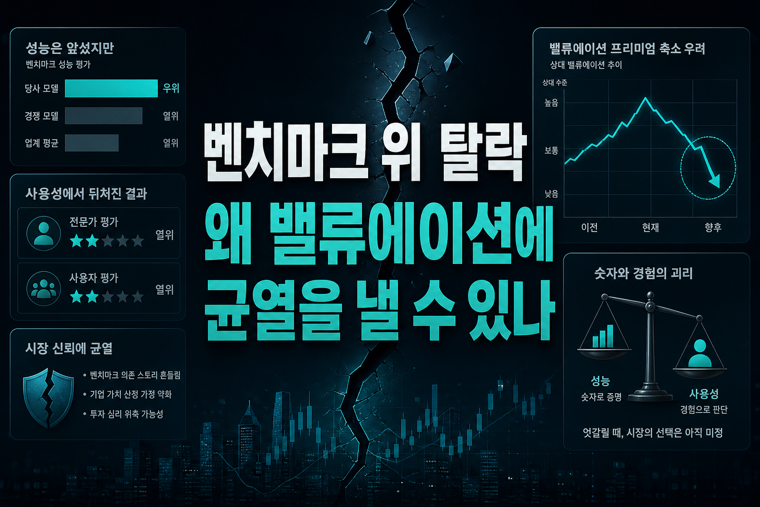 벤치마크 1위 탈락, 왜 AI株 밸류에이션에 균열을 낼 수 있나