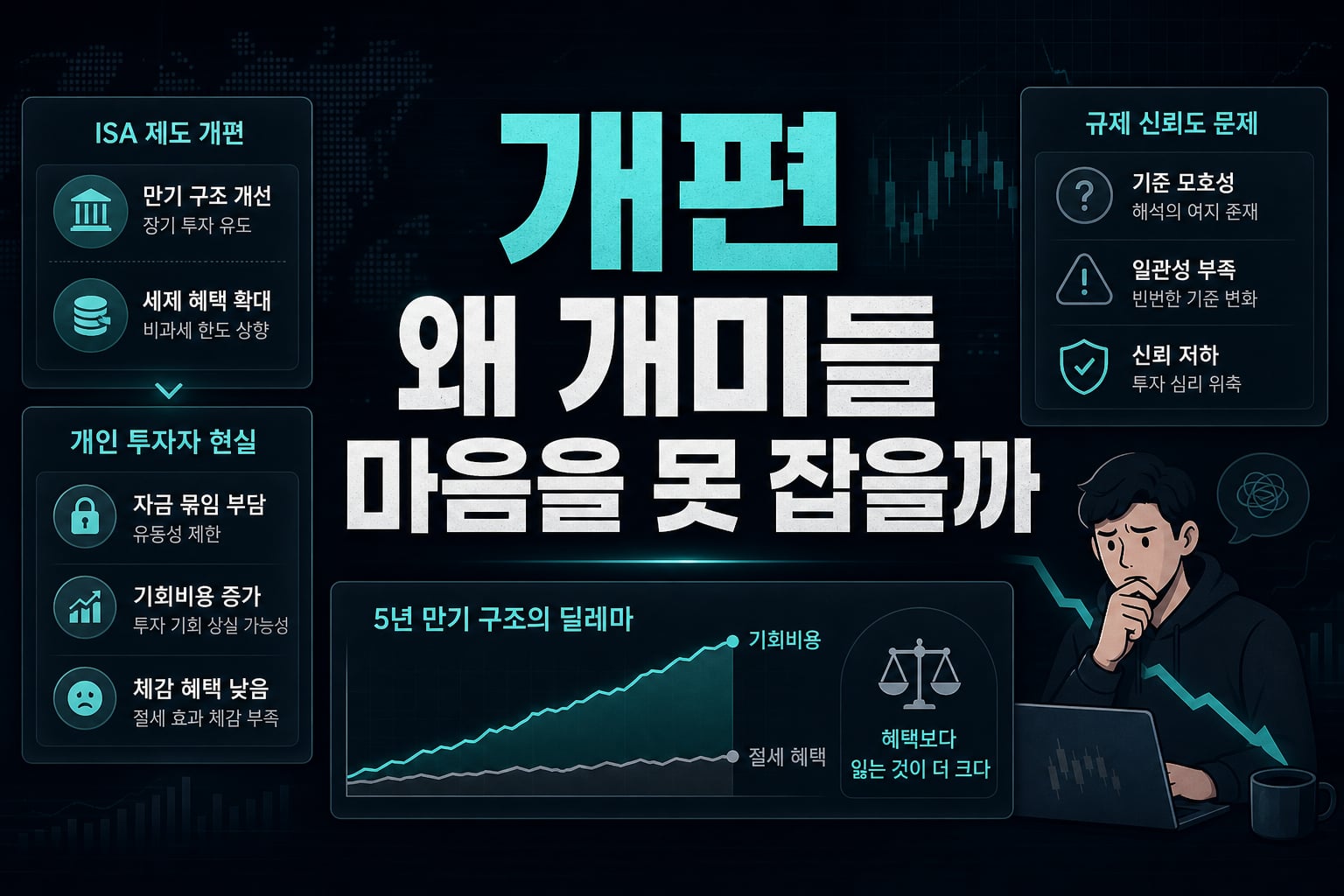 ISA 개편, 왜 개미들 마음을 못 잡을까
