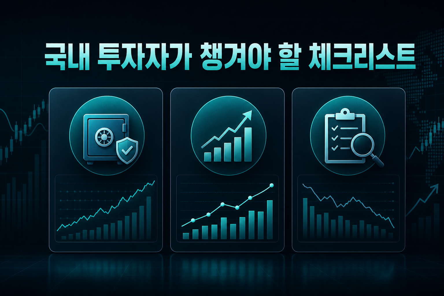 국내 투자자가 챙겨야 할 체크리스트