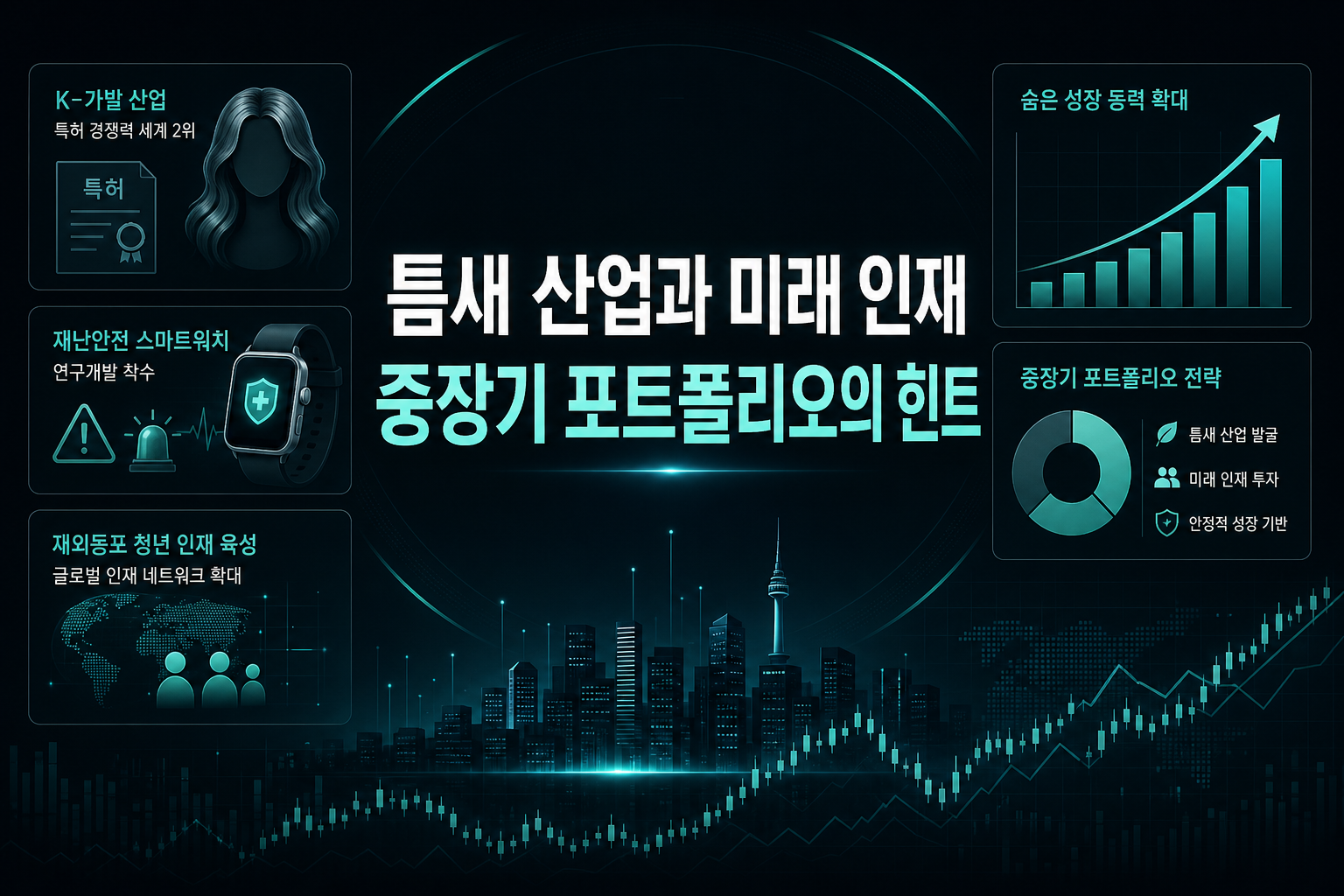틈새 산업과 미래 인재, 중장기 포트폴리오의 힌트