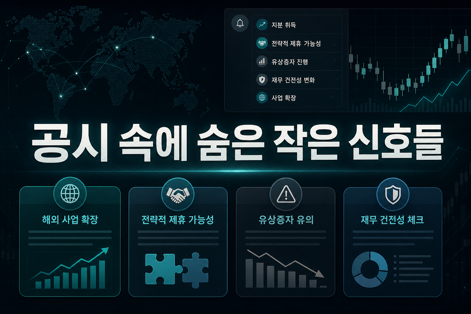 공시 속에 숨은 작은 신호들
