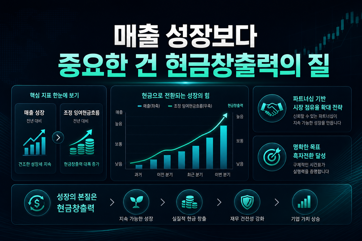 매출 성장보다 중요한 건 현금창출력의 질