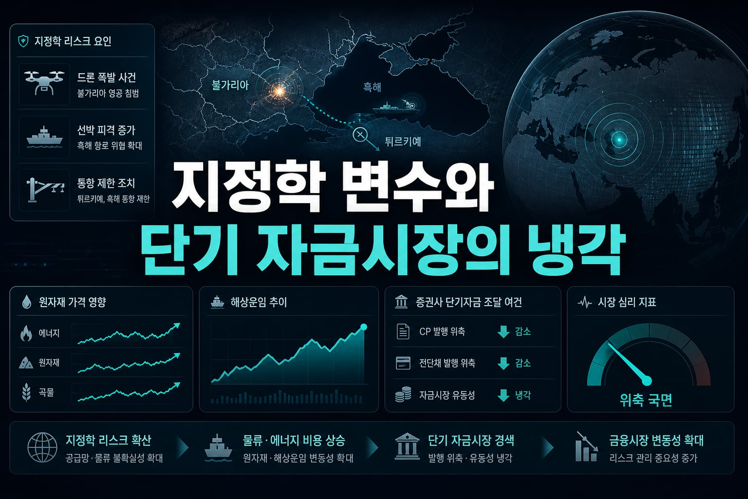 지정학 변수와 단기 자금시장의 냉각