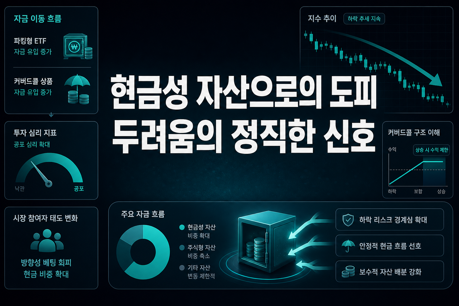 현금성 자산으로의 도피, 두려움의 정직한 신호