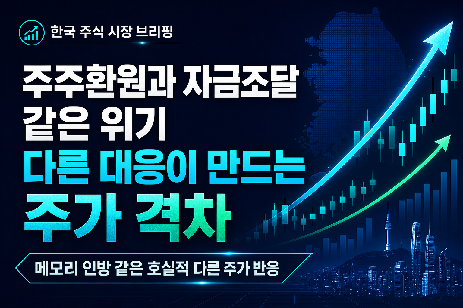 주주환원과 자금조달, 같은 위기 다른 대응이 만드는 주가 격차