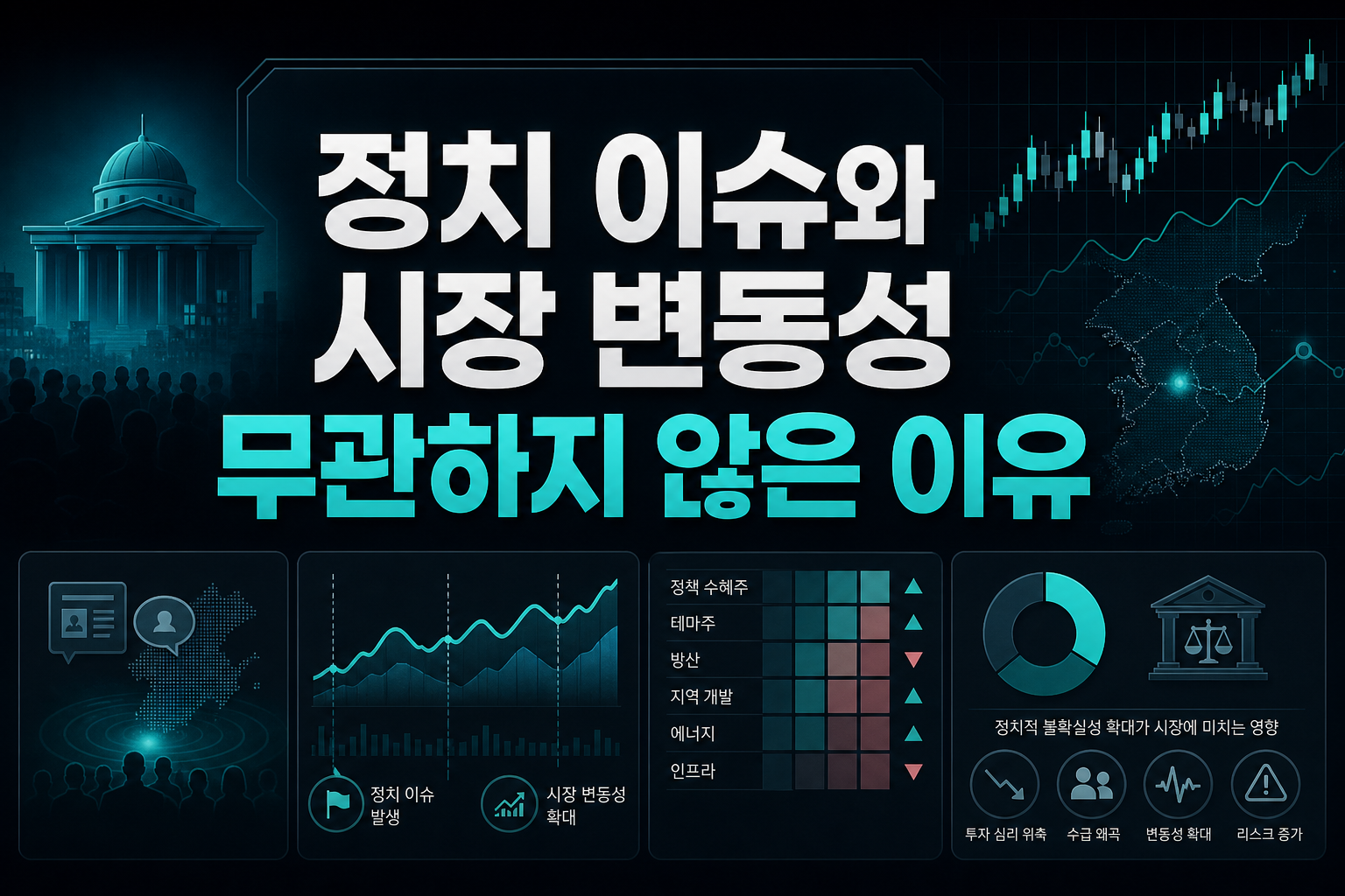 정치 이슈와 시장 변동성, 무관하지 않은 이유