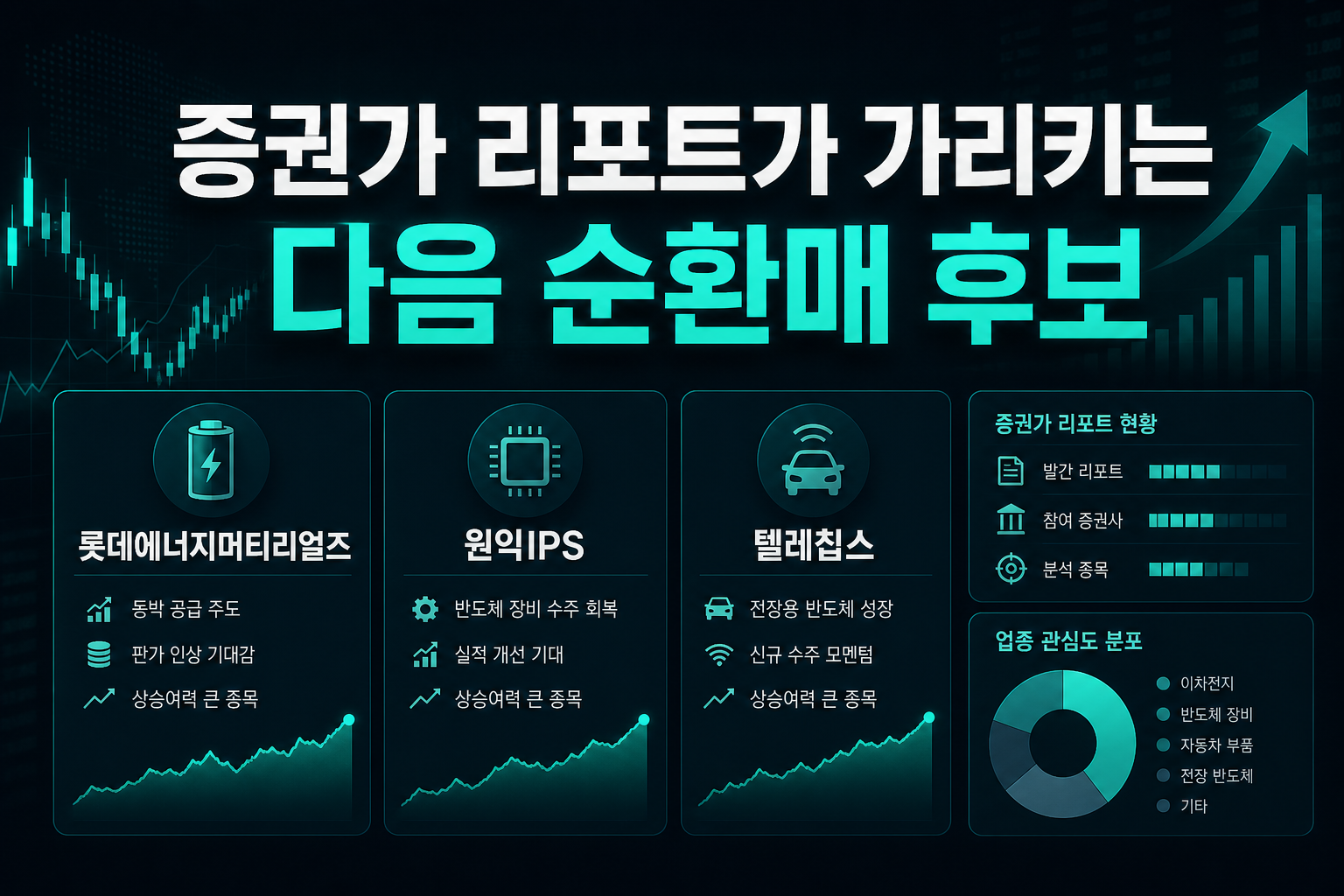 증권가 리포트가 가리키는 다음 순환매 후보