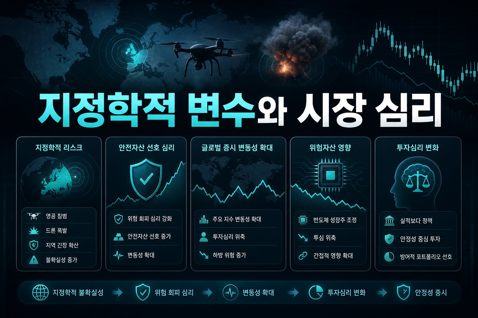 지정학적 변수와 시장 심리
