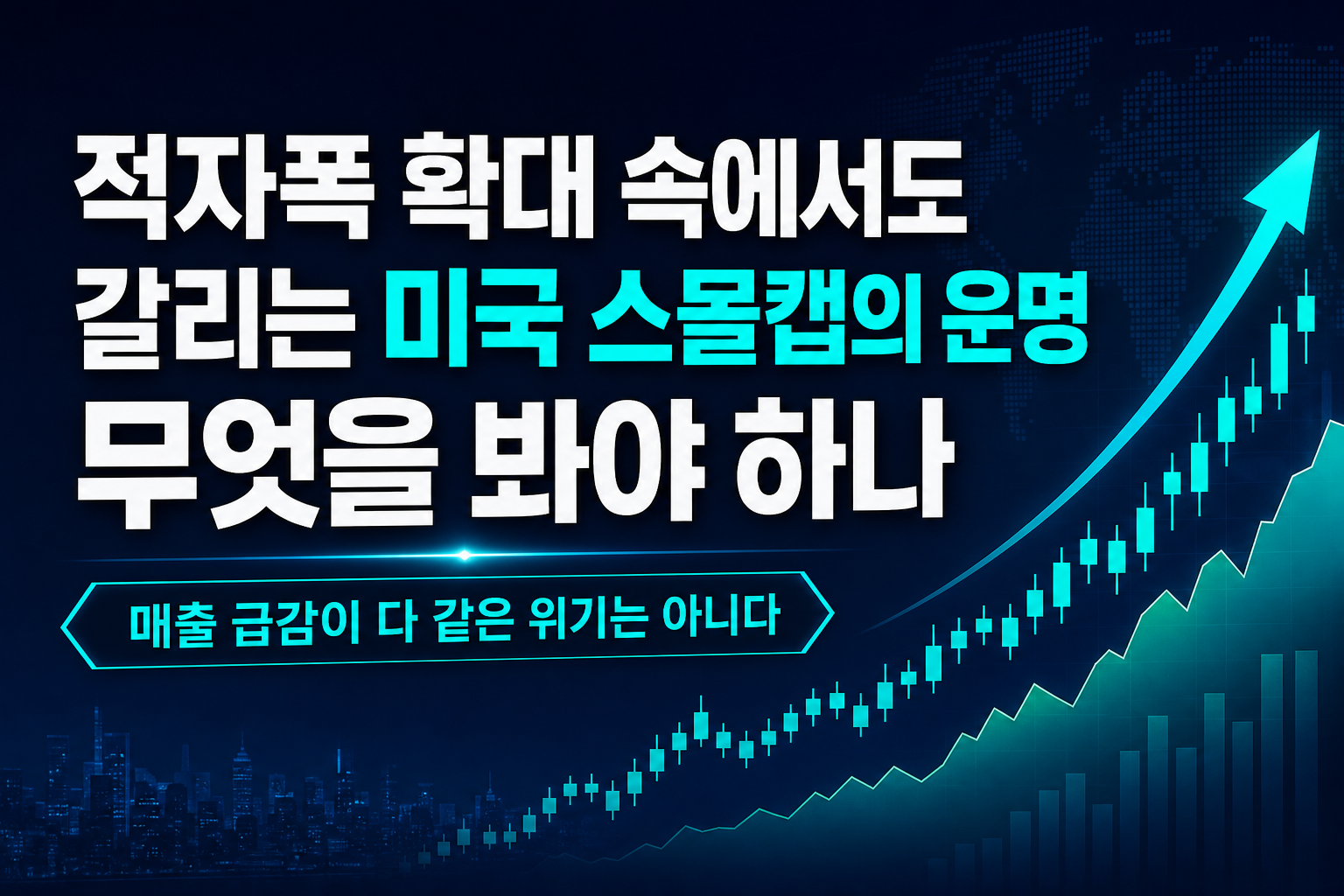 적자폭 확대 속에서도 갈리는 미국 스몰캡의 운명, 무엇을 봐야 하나