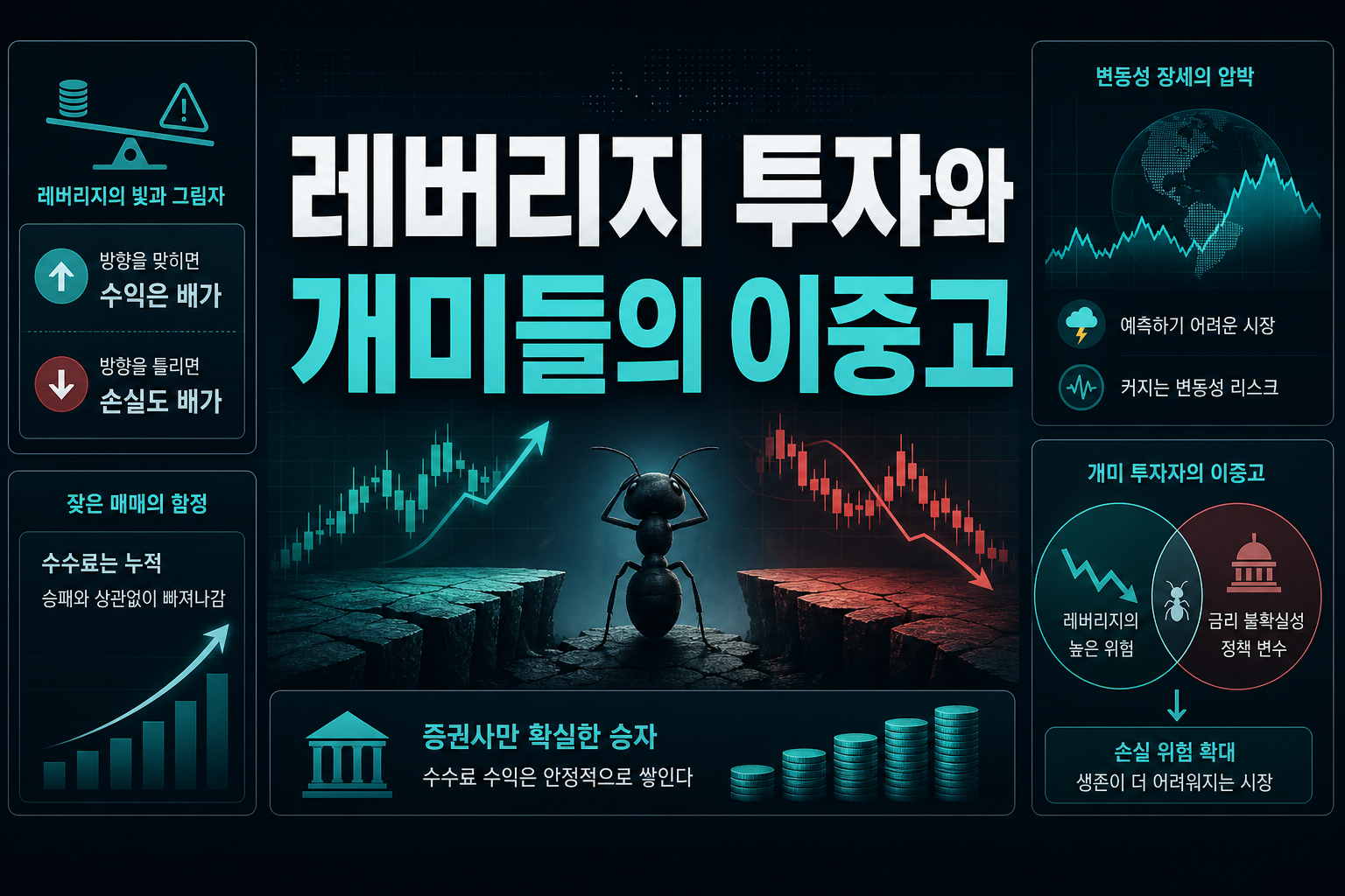 레버리지 투자와 FOMC, 개미들의 이중고