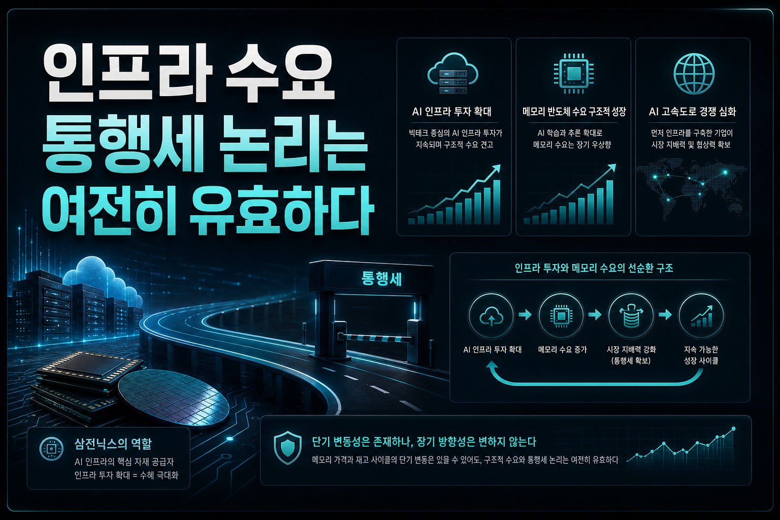 AI 인프라 수요, 통행세 논리는 여전히 유효하다