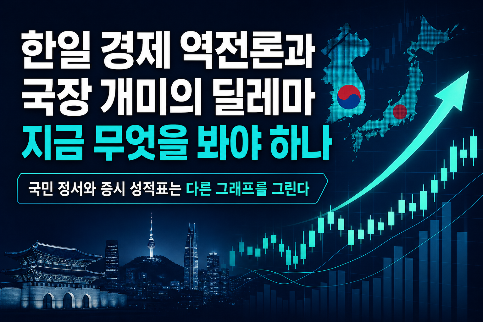 한일 경제 역전론과 국장 개미의 딜레마, 지금 무엇을 봐야 하나