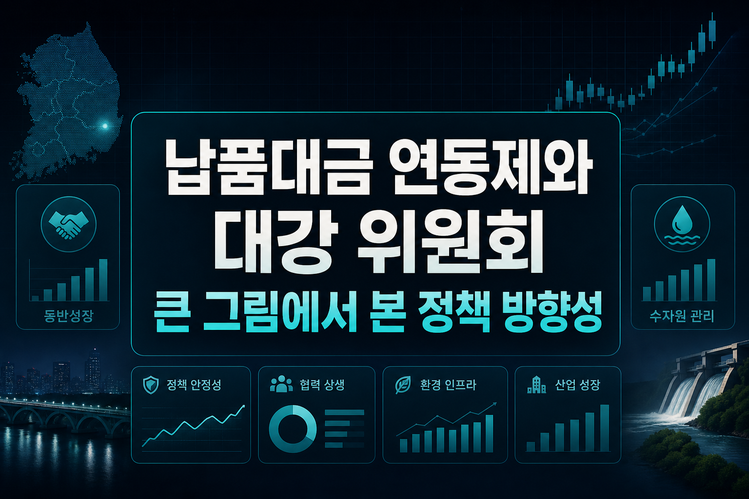 납품대금 연동제와 4대강 위원회, 큰 그림에서 본 정책 방향성