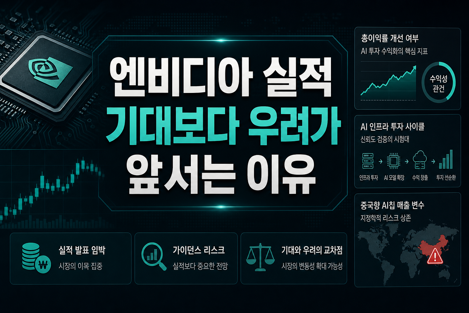 엔비디아 실적, 기대보다 우려가 앞서는 이유