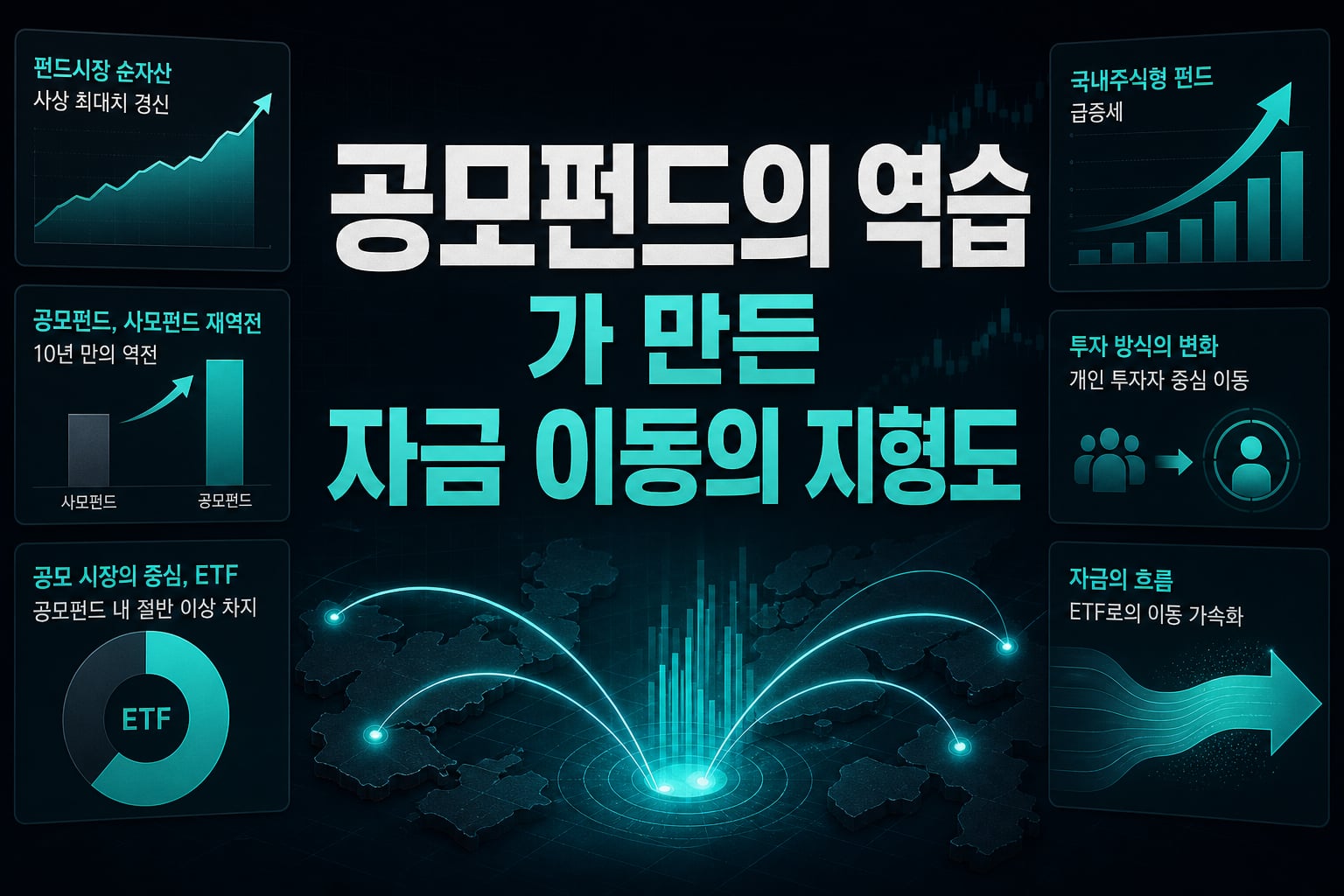 공모펀드의 역습, ETF가 만든 자금 이동의 지형도