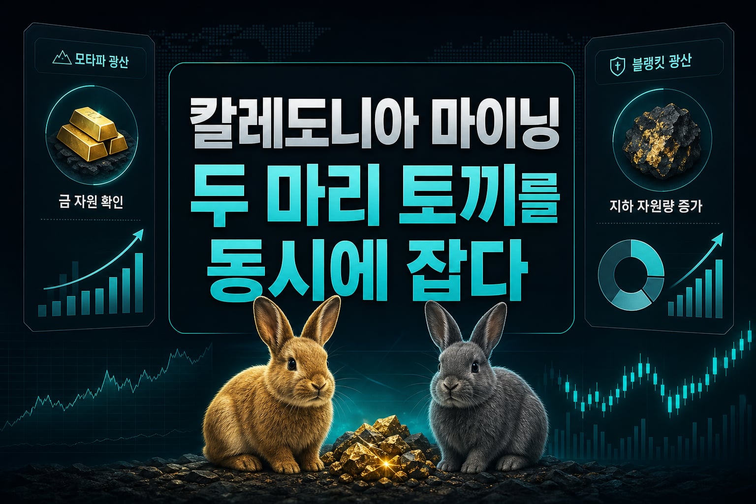 칼레도니아 마이닝, 두 마리 토끼를 동시에 잡다