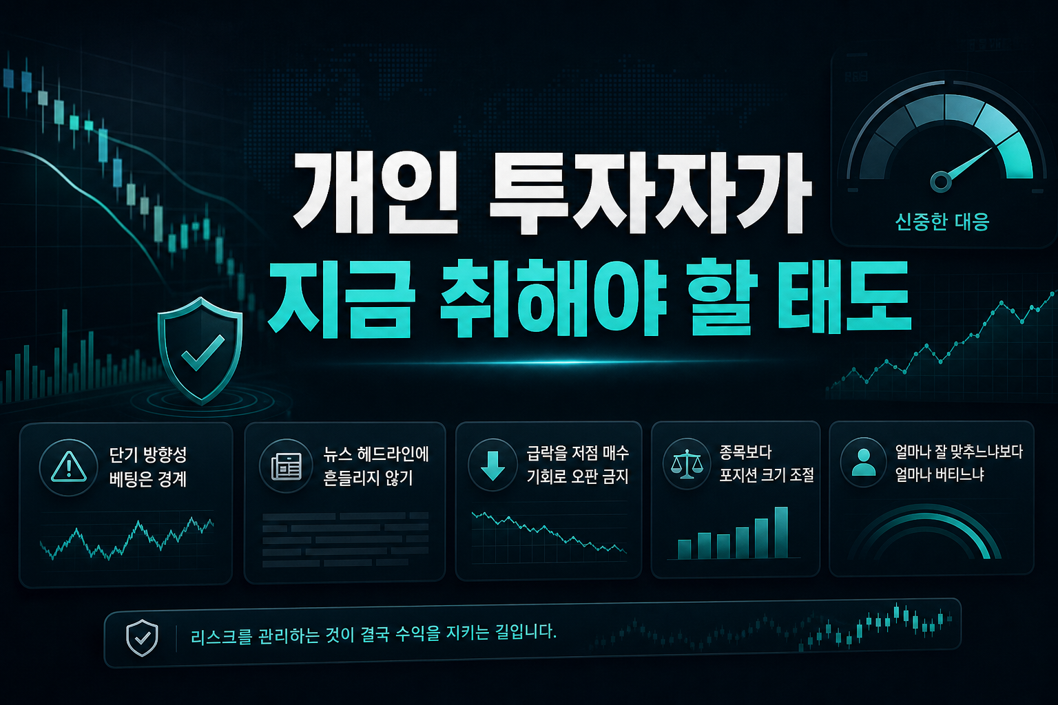 개인 투자자가 지금 취해야 할 태도