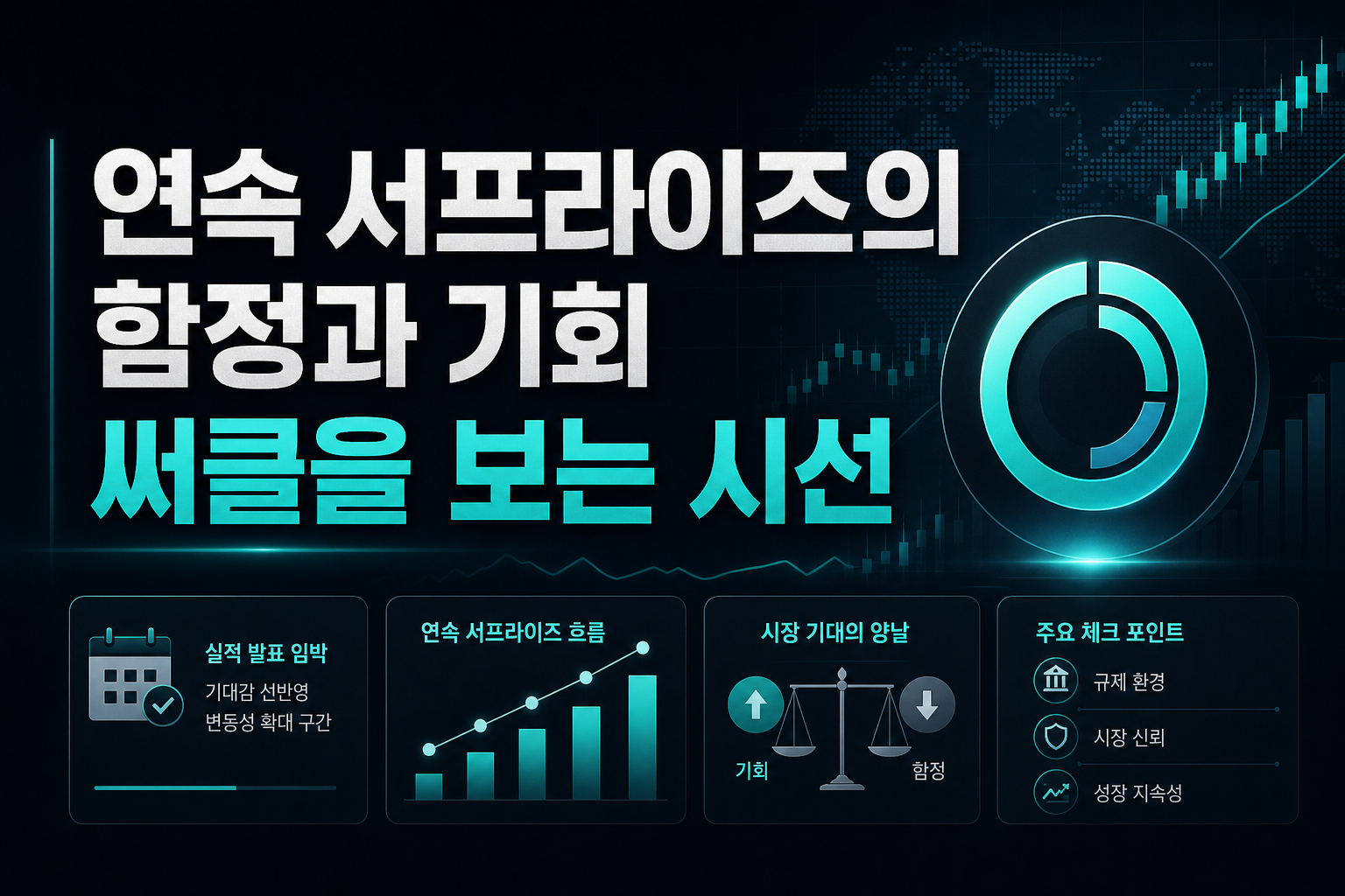 연속 서프라이즈의 함정과 기회, 써클을 보는 시선