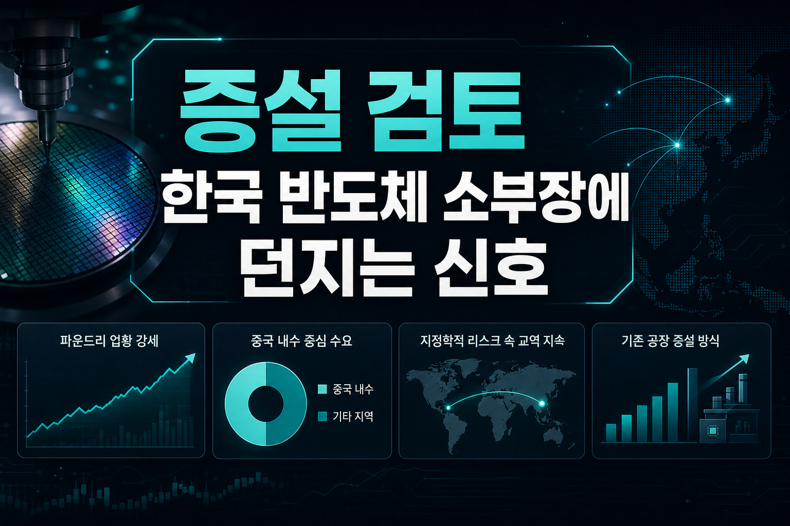 SMIC 증설 검토, 한국 반도체 소부장에 던지는 신호