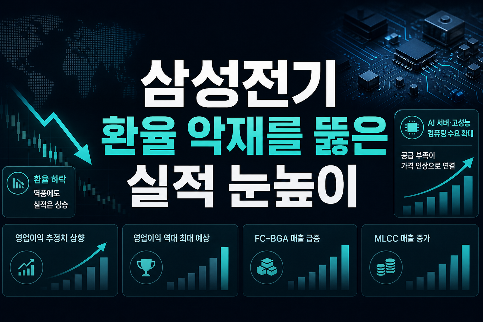 삼성전기, 환율 악재를 뚫은 실적 눈높이