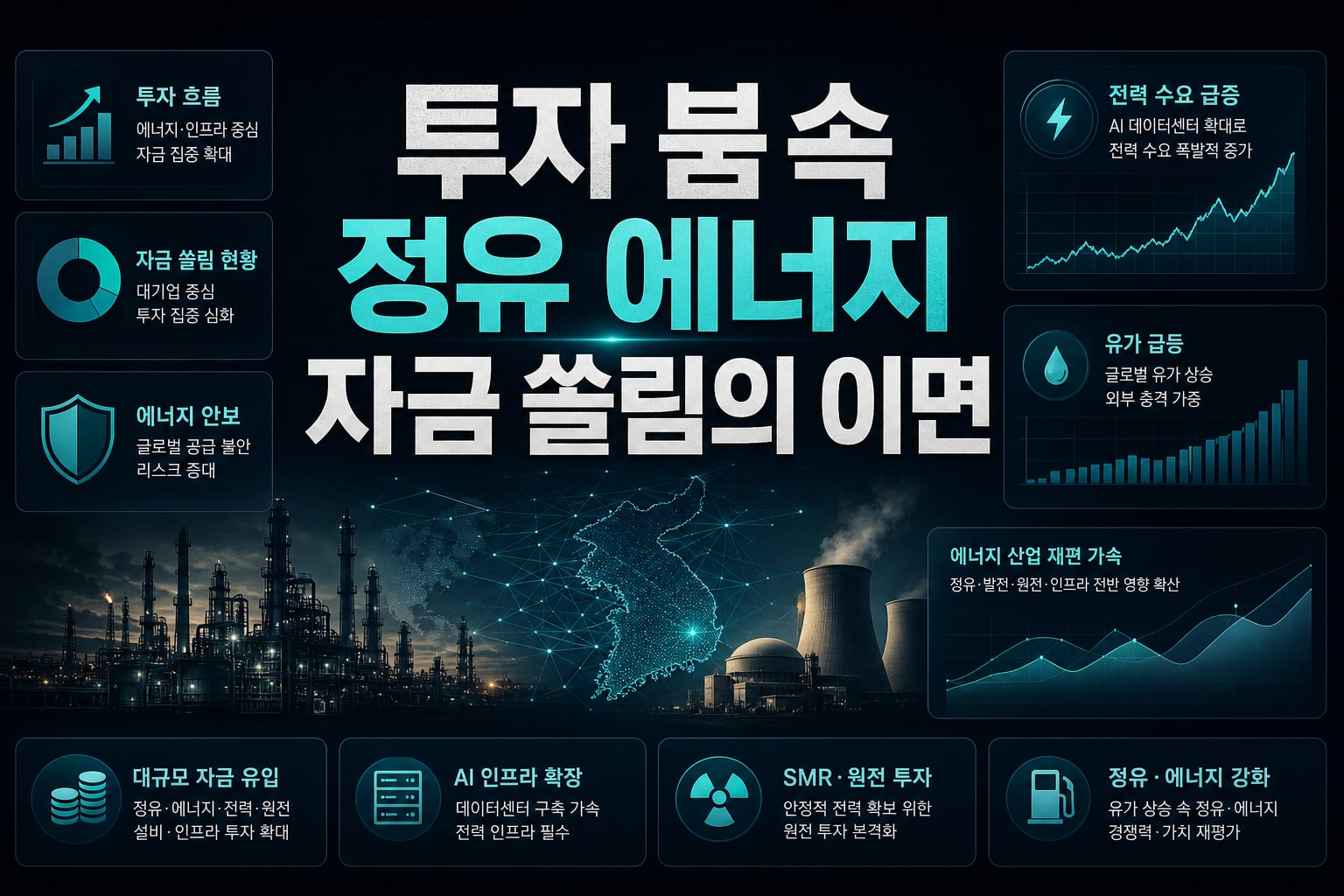 AI 투자 붐 속 정유·에너지 자금 쏠림의 이면